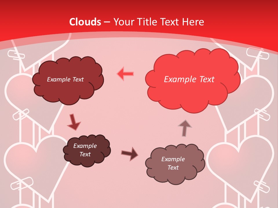 Amorous Greeting Word PowerPoint Template