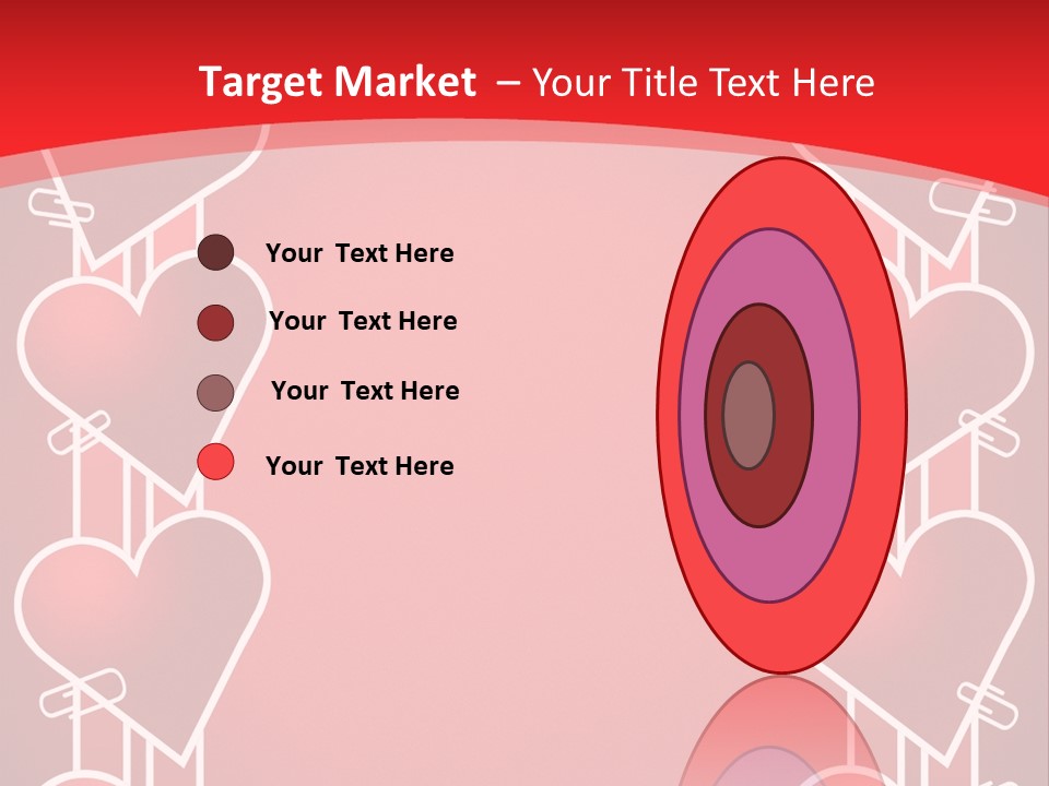 Amorous Greeting Word PowerPoint Template