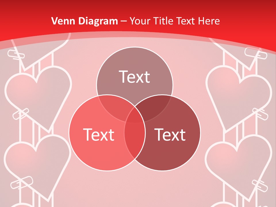 Amorous Greeting Word PowerPoint Template