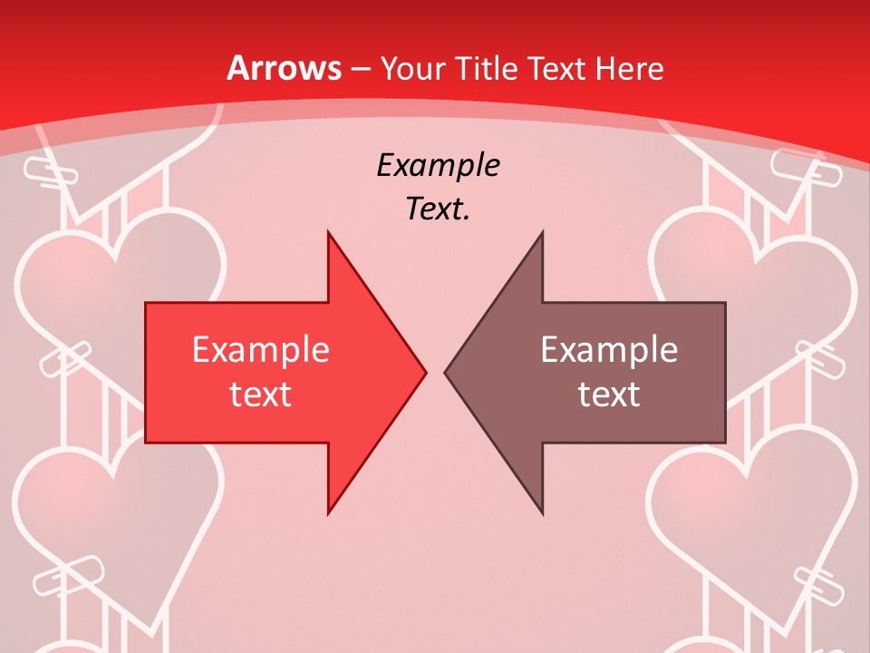 Amorous Greeting Word PowerPoint Template