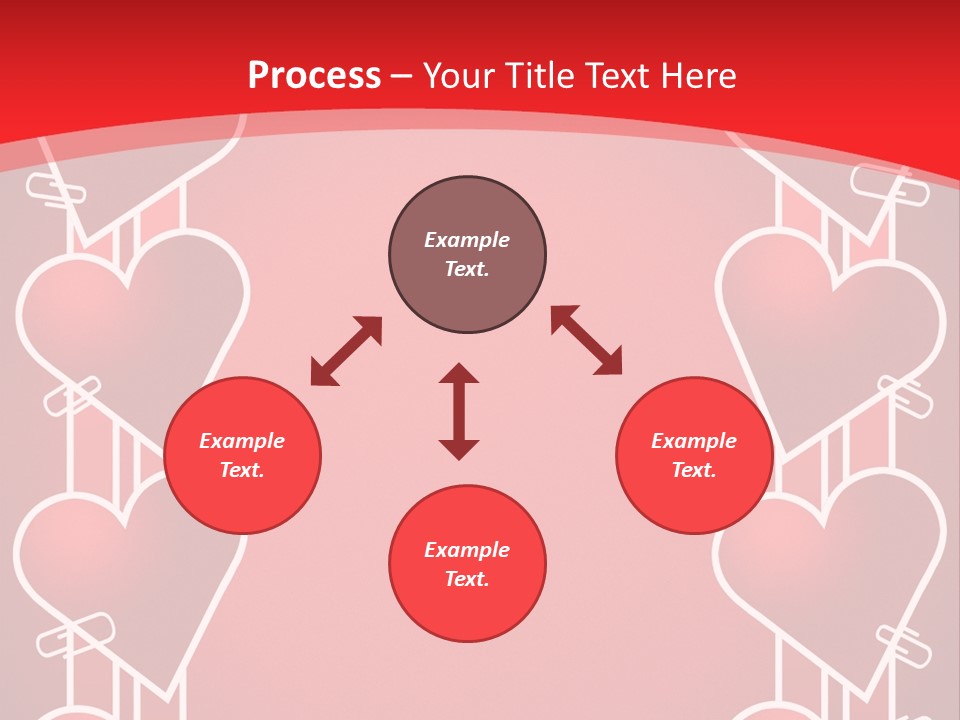 Amorous Greeting Word PowerPoint Template