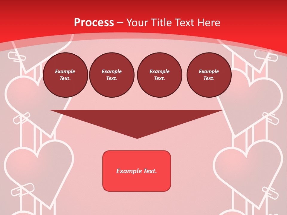 Amorous Greeting Word PowerPoint Template