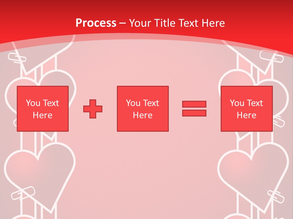 Amorous Greeting Word PowerPoint Template