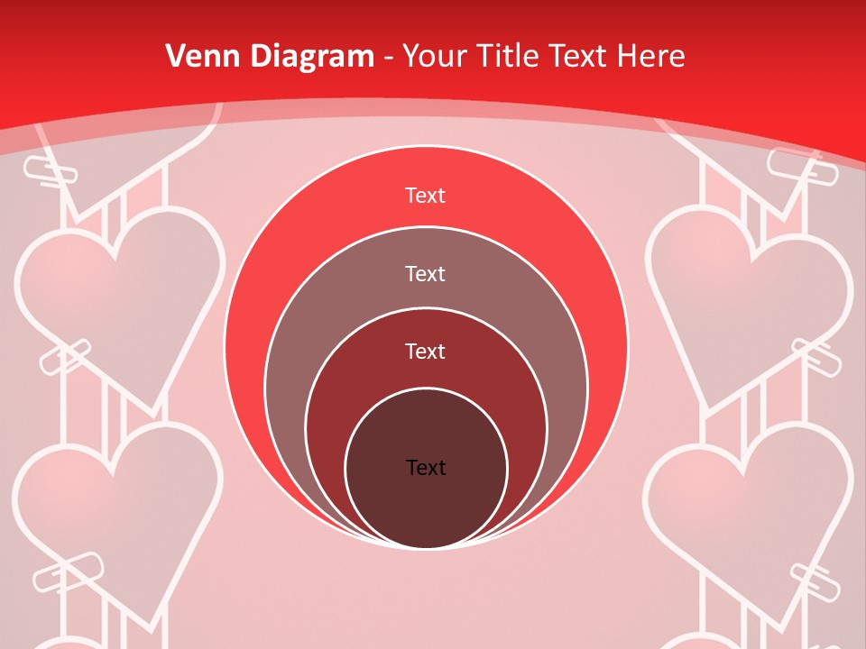 Amorous Greeting Word PowerPoint Template