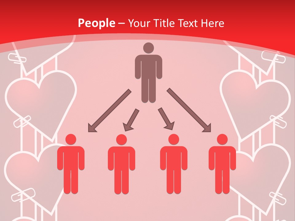 Amorous Greeting Word PowerPoint Template