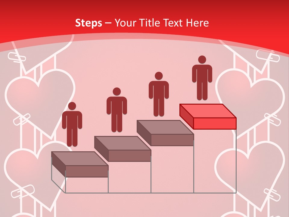 Amorous Greeting Word PowerPoint Template