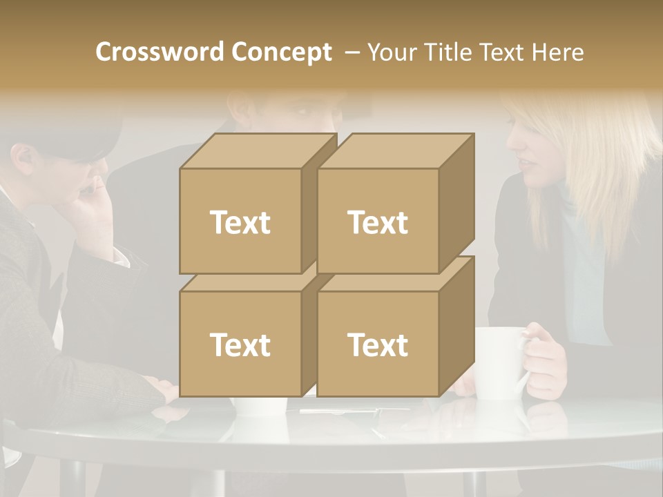 Staff Meeting Office PowerPoint Template