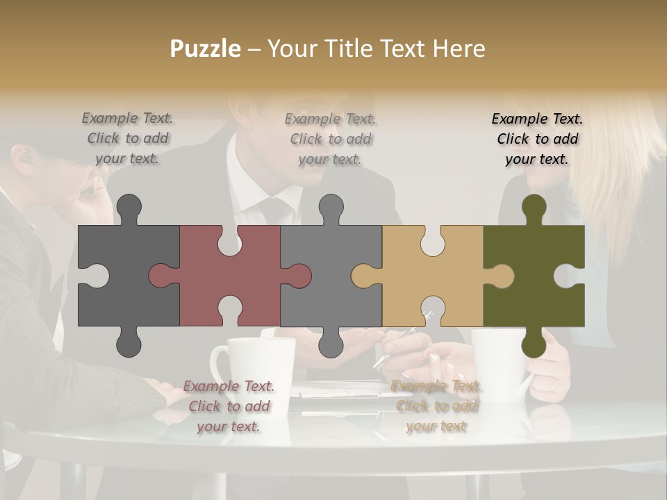 Staff Meeting Office PowerPoint Template