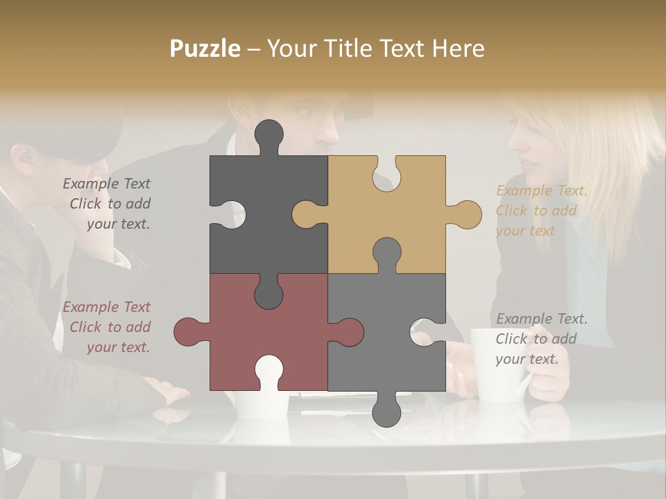 Staff Meeting Office PowerPoint Template