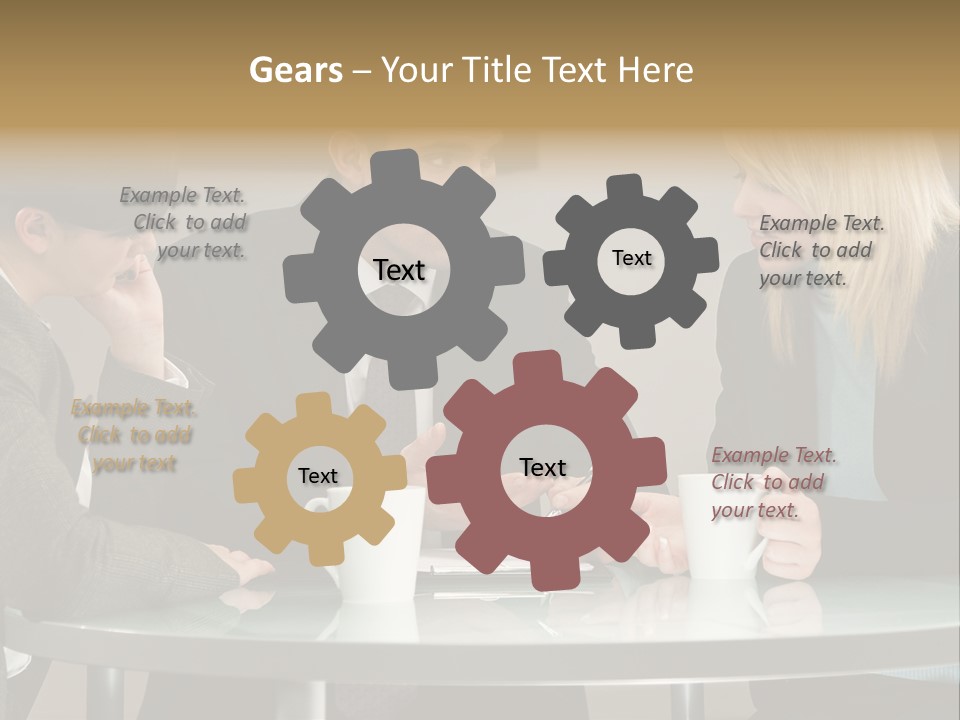 Staff Meeting Office PowerPoint Template