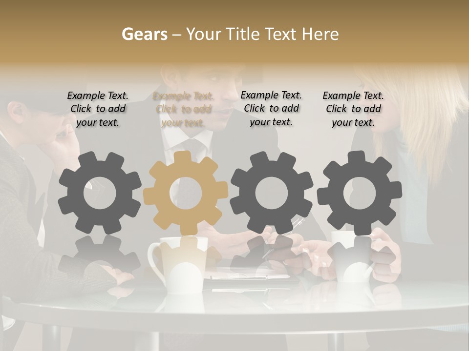 Staff Meeting Office PowerPoint Template