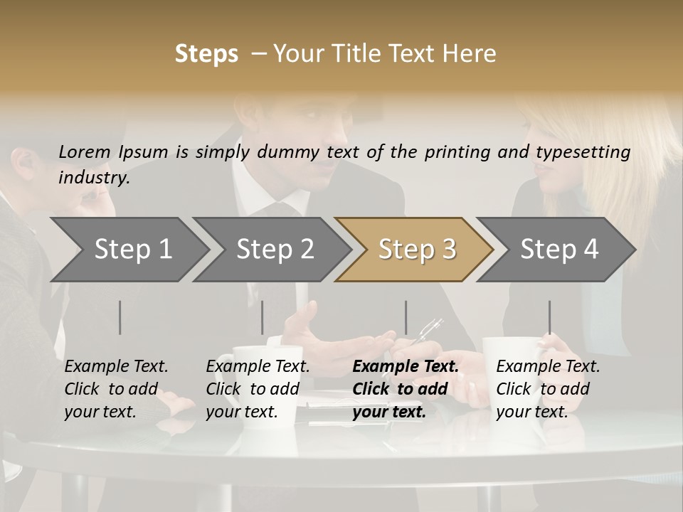 Staff Meeting Office PowerPoint Template