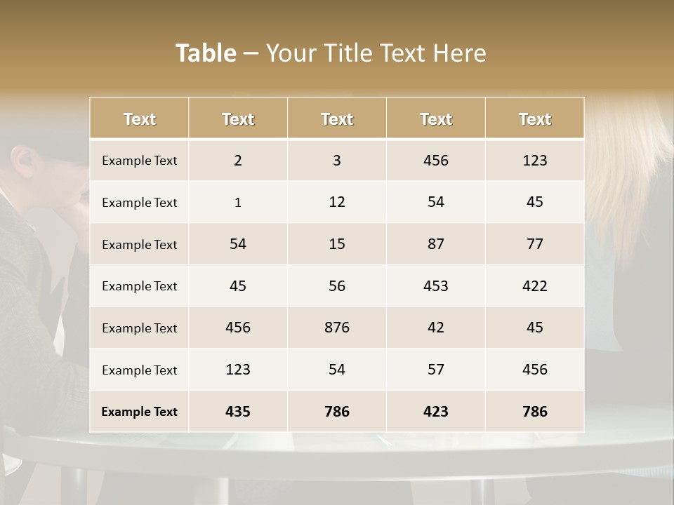 Staff Meeting Office PowerPoint Template