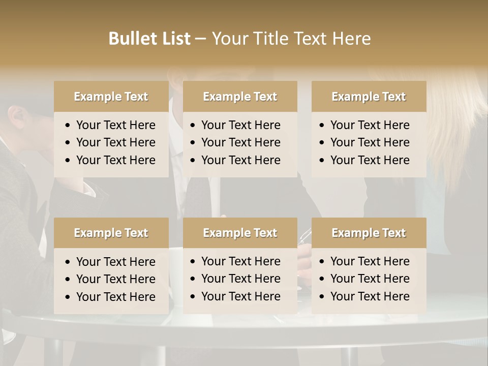 Staff Meeting Office PowerPoint Template