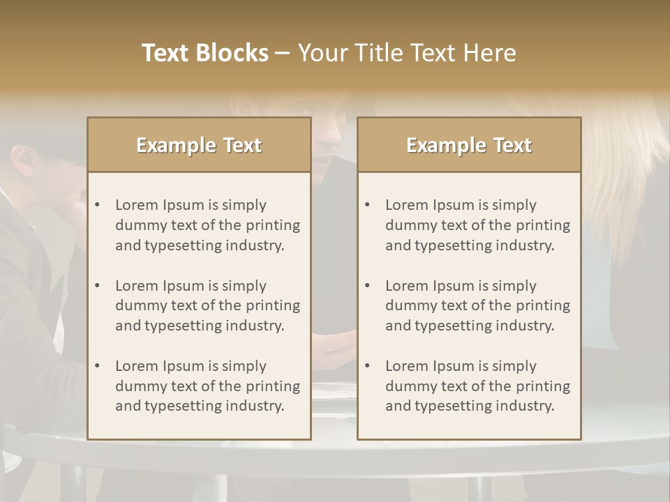 Staff Meeting Office PowerPoint Template