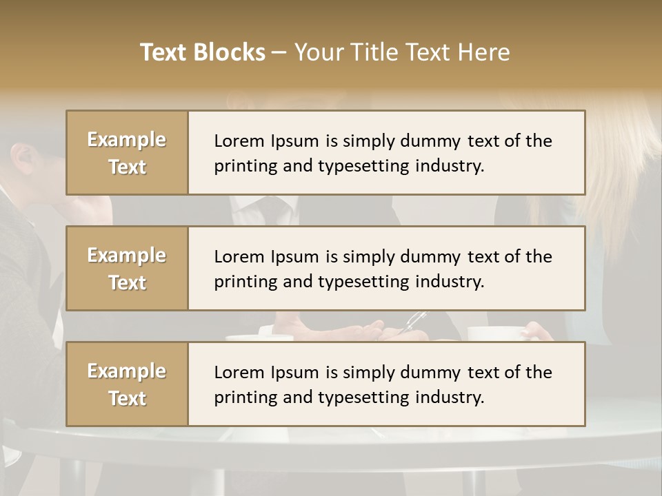Staff Meeting Office PowerPoint Template
