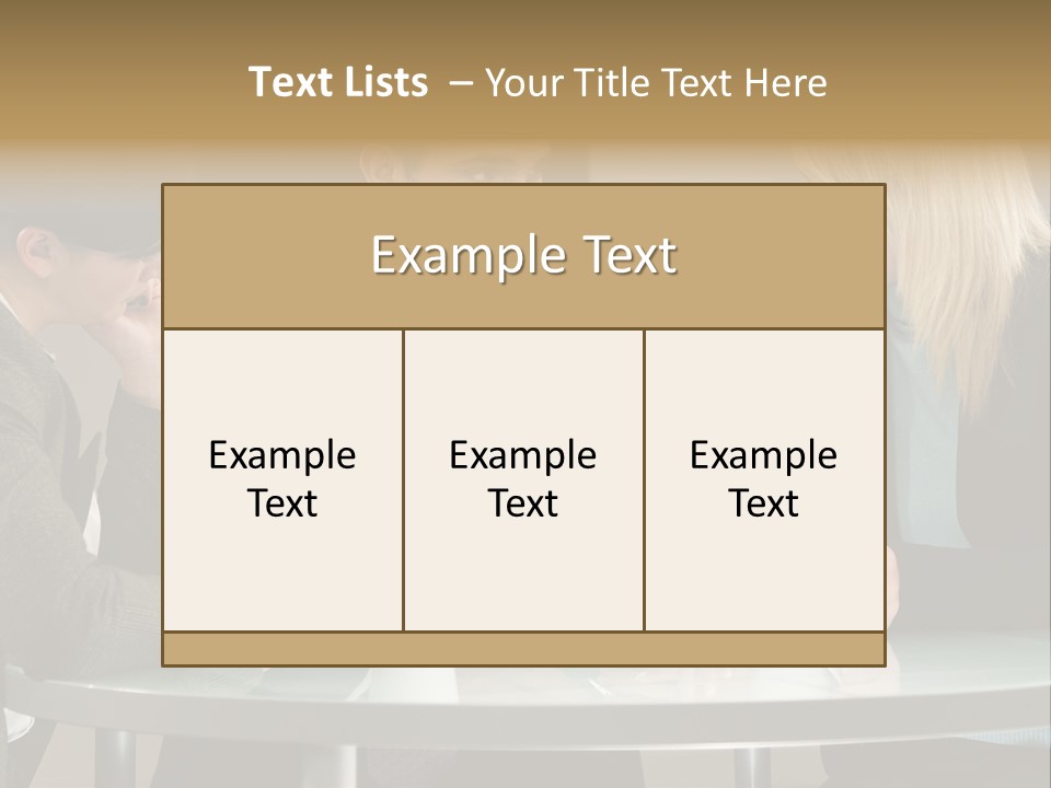 Staff Meeting Office PowerPoint Template