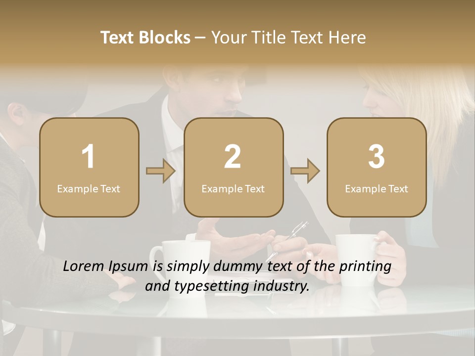 Staff Meeting Office PowerPoint Template