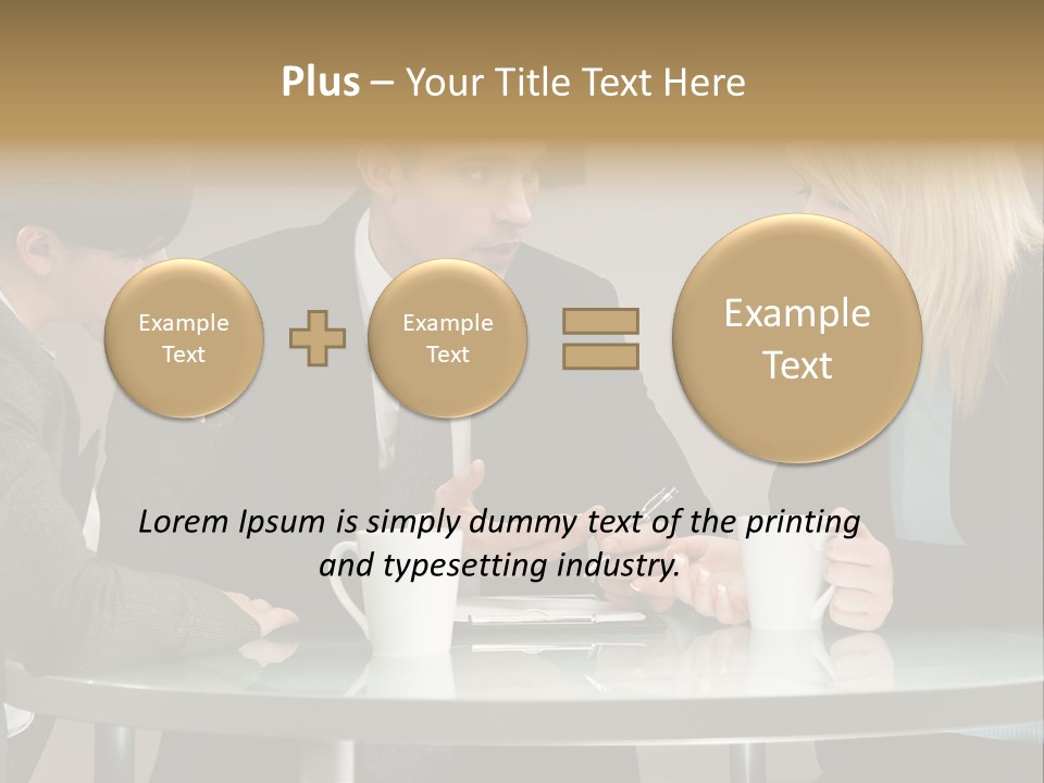 Staff Meeting Office PowerPoint Template