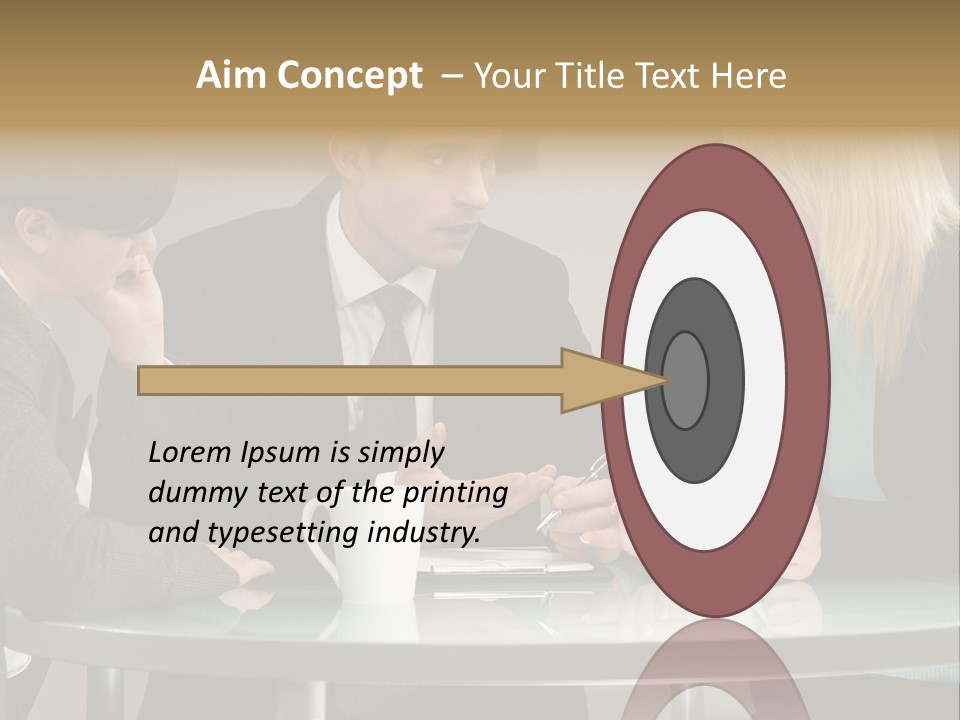 Staff Meeting Office PowerPoint Template