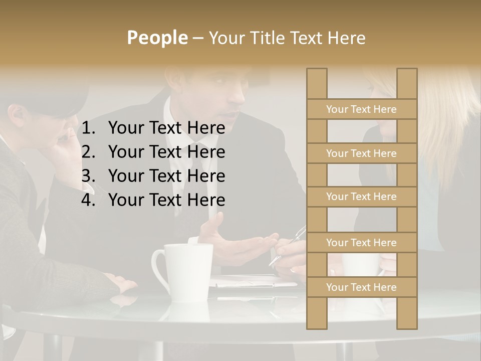 Staff Meeting Office PowerPoint Template