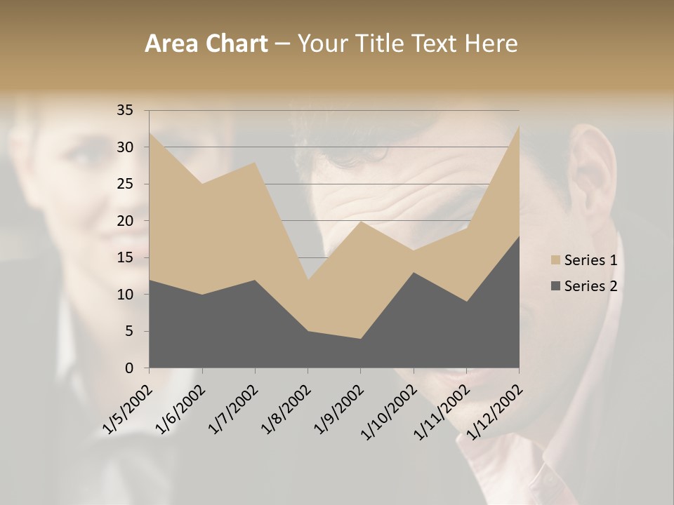 Face Smiling Leadership PowerPoint Template