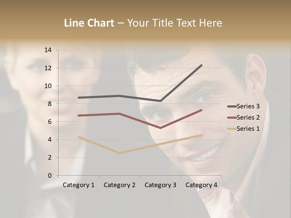 Face Smiling Leadership PowerPoint Template