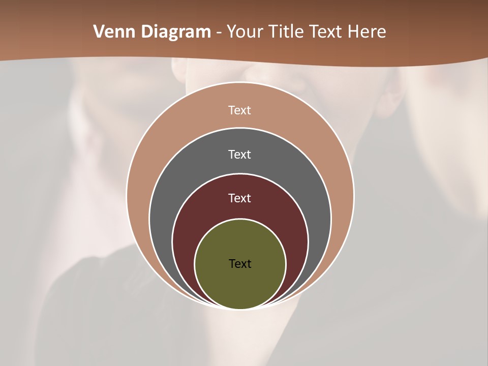 Smiling Female Young PowerPoint Template