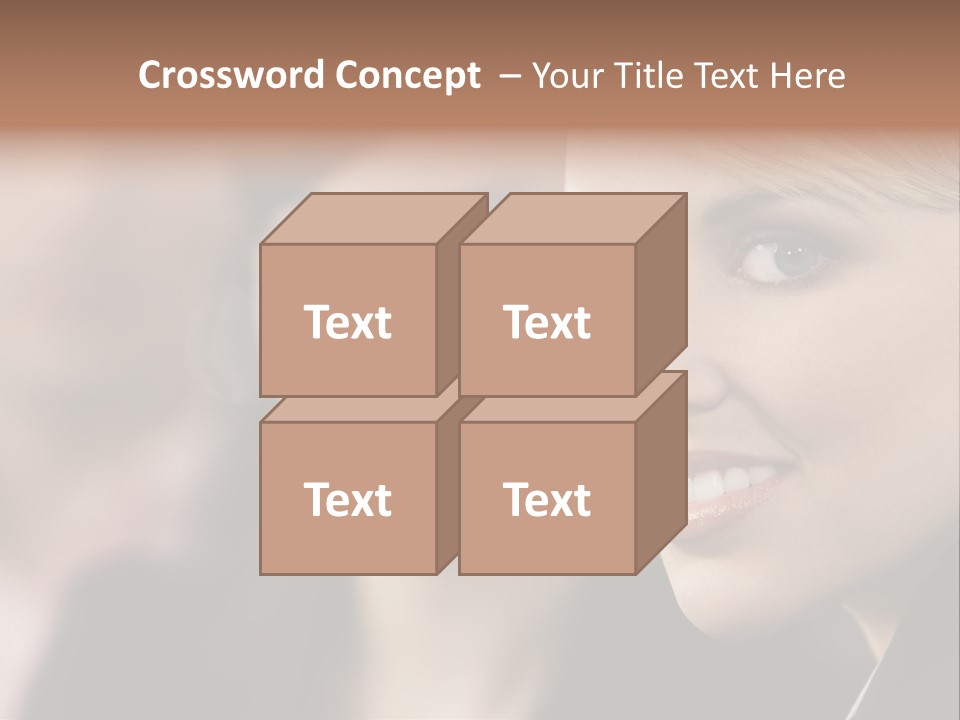 Happy Depth Of Field Focus PowerPoint Template