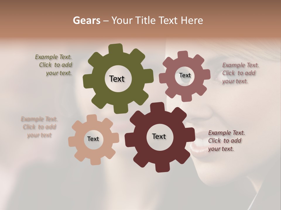 Happy Depth Of Field Focus PowerPoint Template