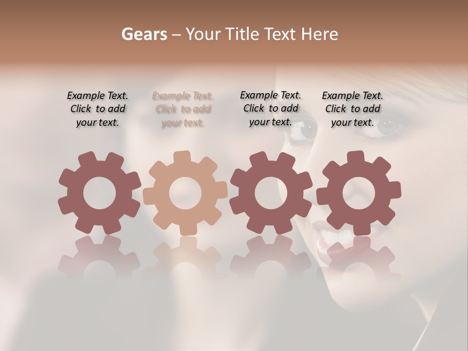 Happy Depth Of Field Focus PowerPoint Template