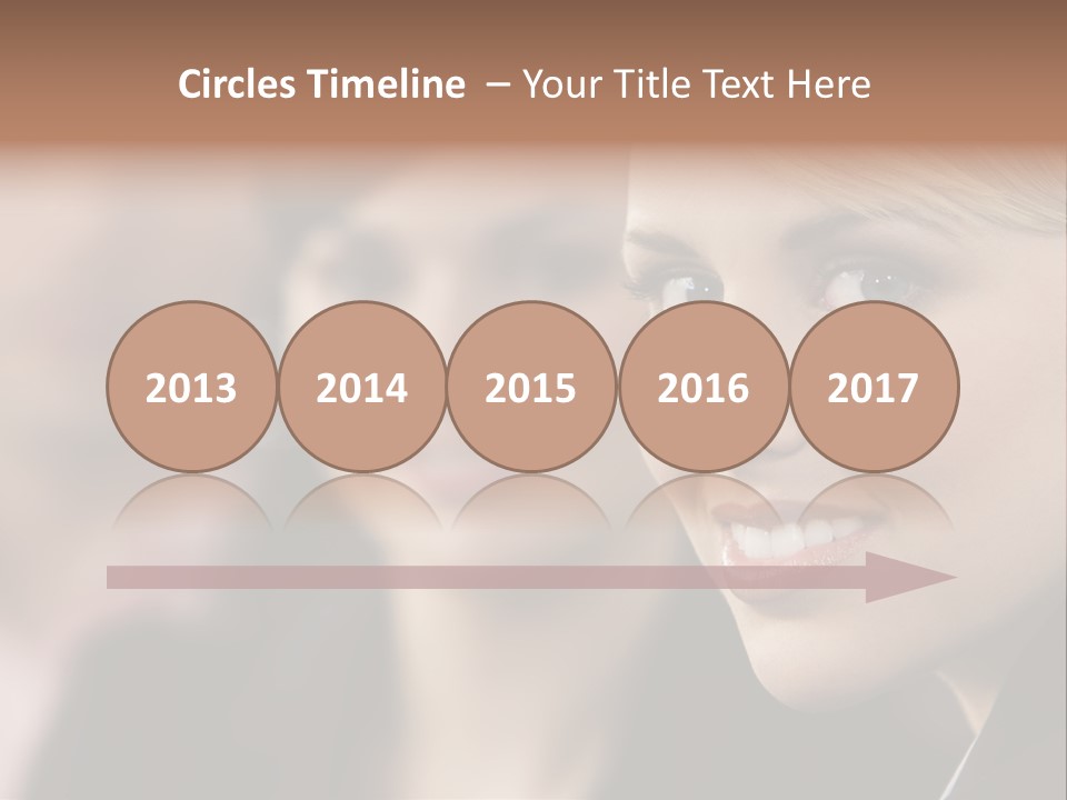Happy Depth Of Field Focus PowerPoint Template
