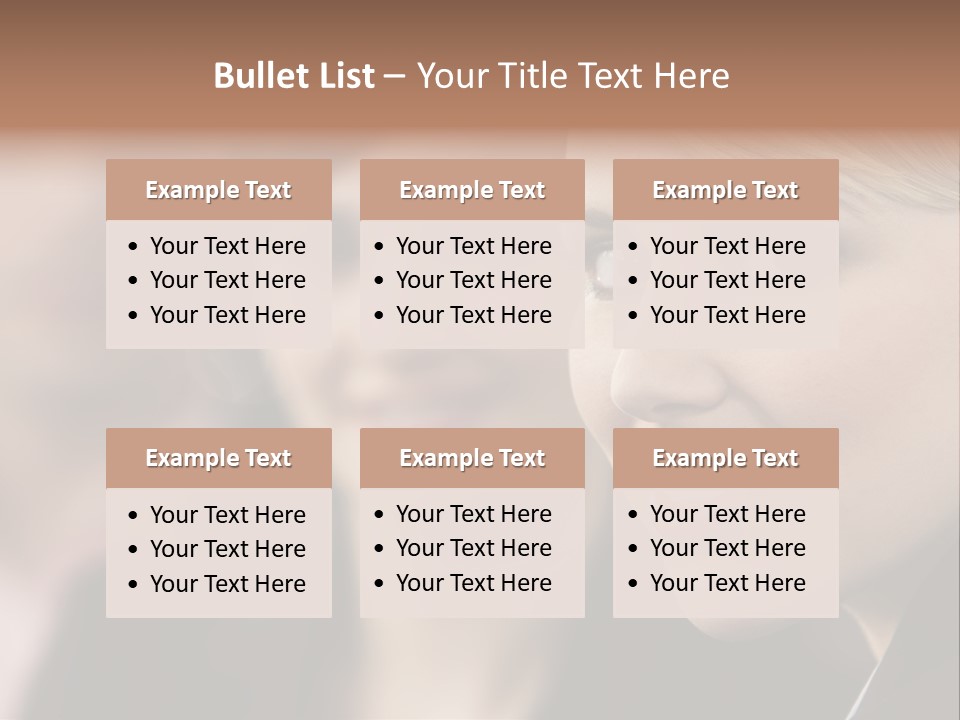 Happy Depth Of Field Focus PowerPoint Template