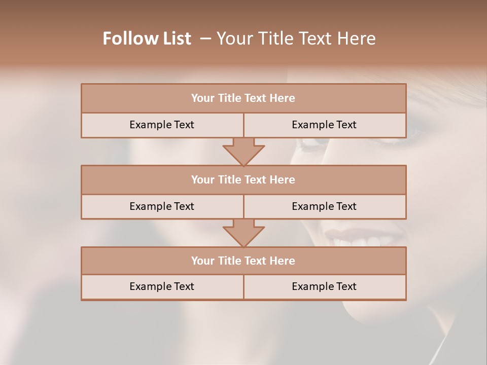 Happy Depth Of Field Focus PowerPoint Template