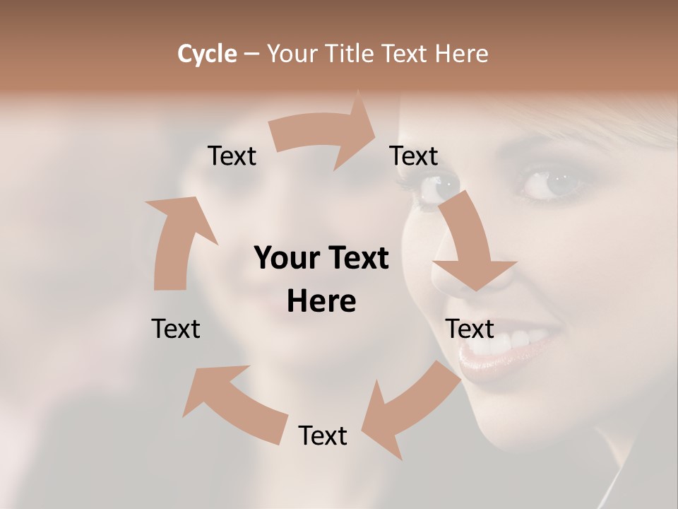 Happy Depth Of Field Focus PowerPoint Template