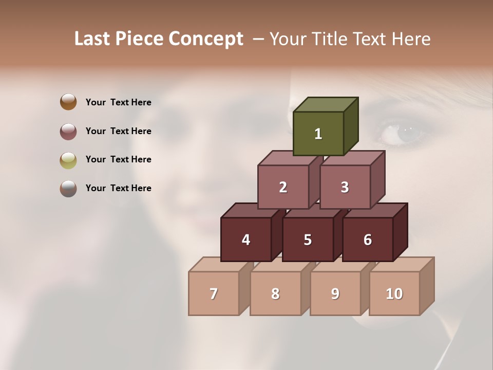 Happy Depth Of Field Focus PowerPoint Template