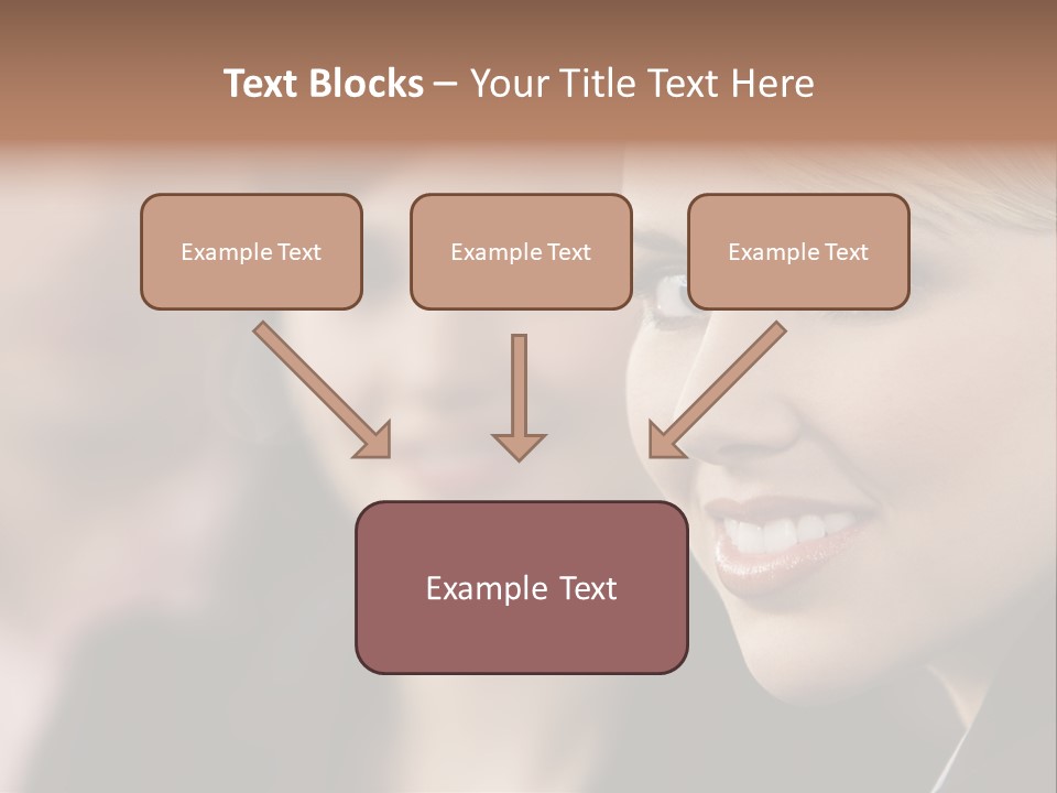 Happy Depth Of Field Focus PowerPoint Template