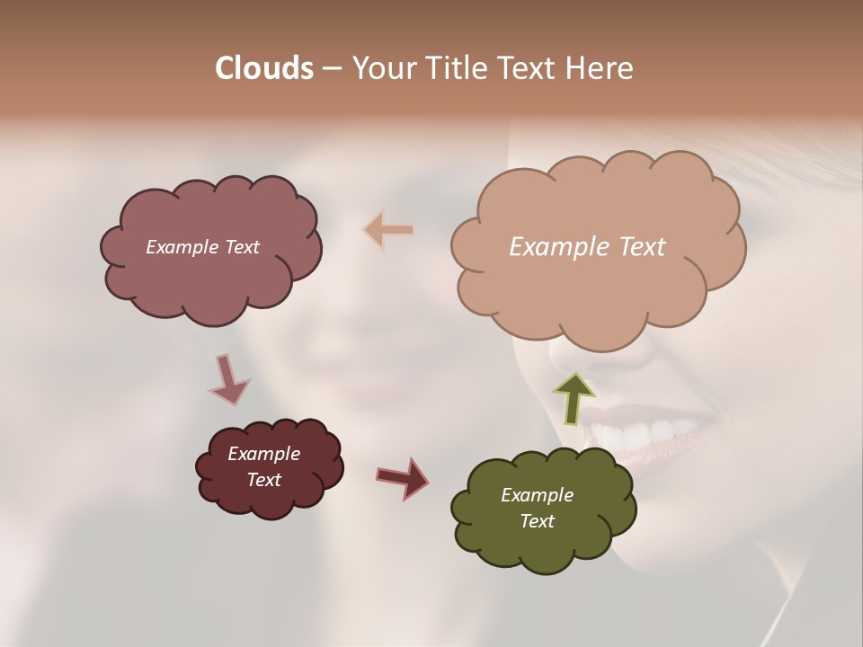 Happy Depth Of Field Focus PowerPoint Template