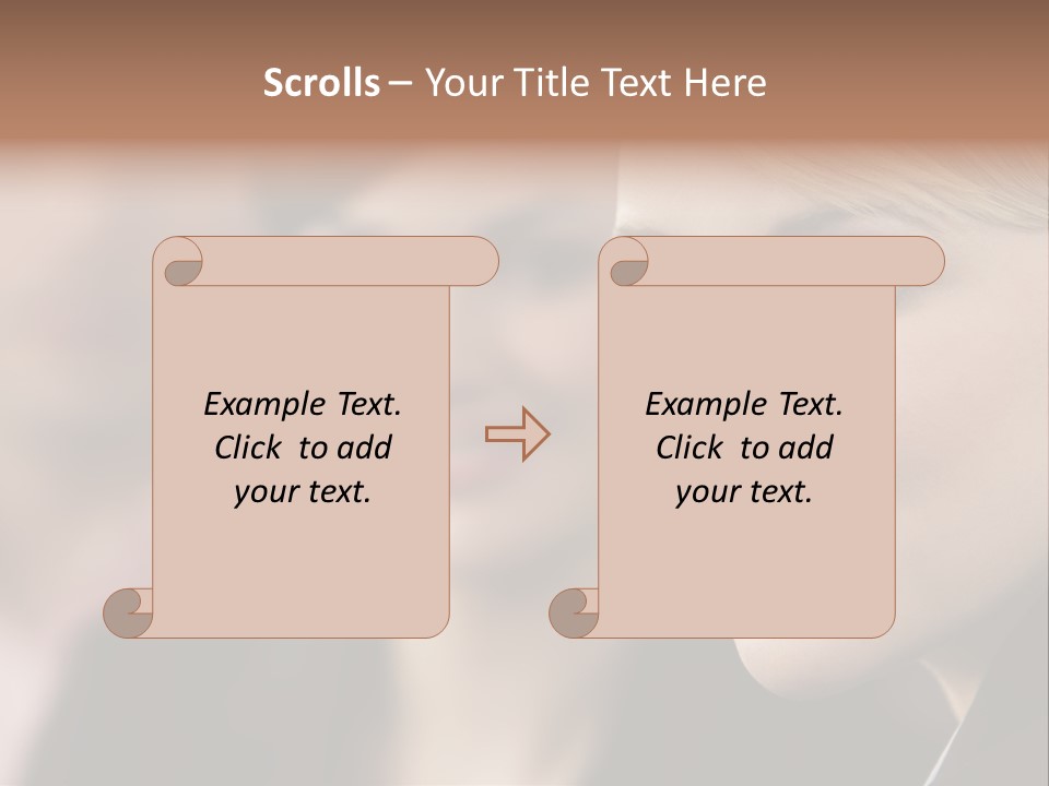 Happy Depth Of Field Focus PowerPoint Template