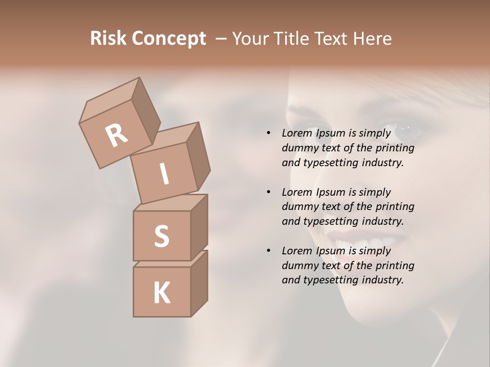 Happy Depth Of Field Focus PowerPoint Template