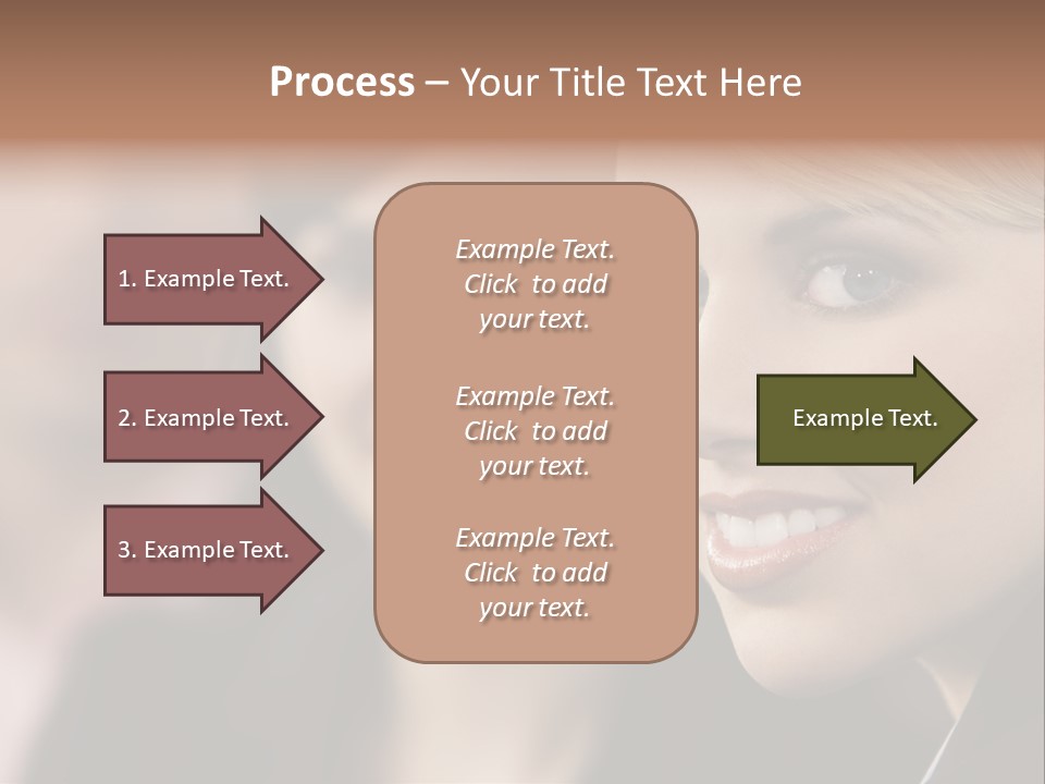 Happy Depth Of Field Focus PowerPoint Template