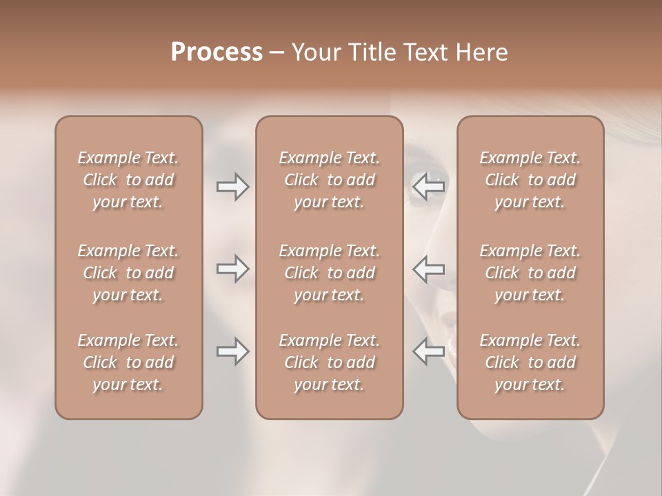 Happy Depth Of Field Focus PowerPoint Template