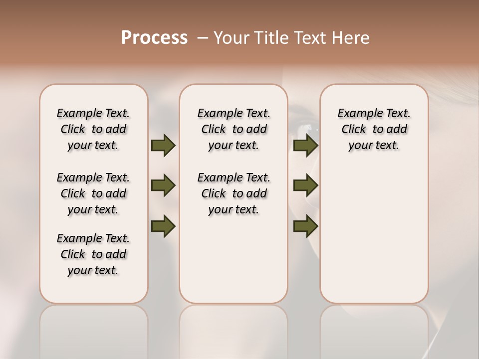Happy Depth Of Field Focus PowerPoint Template
