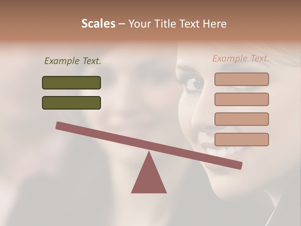 Happy Depth Of Field Focus PowerPoint Template