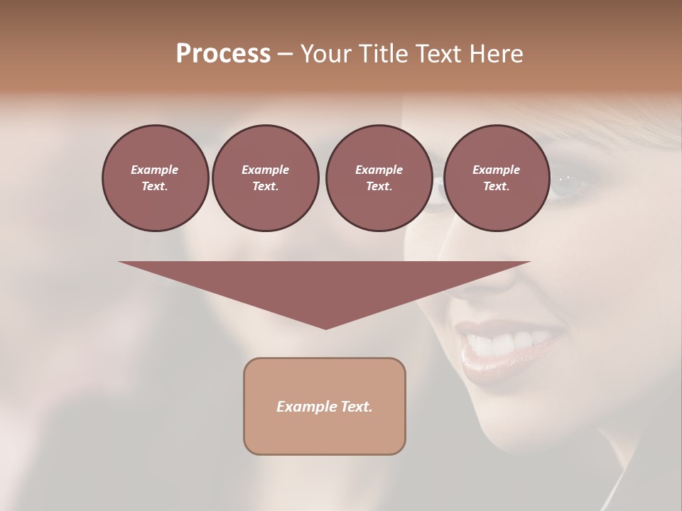 Happy Depth Of Field Focus PowerPoint Template