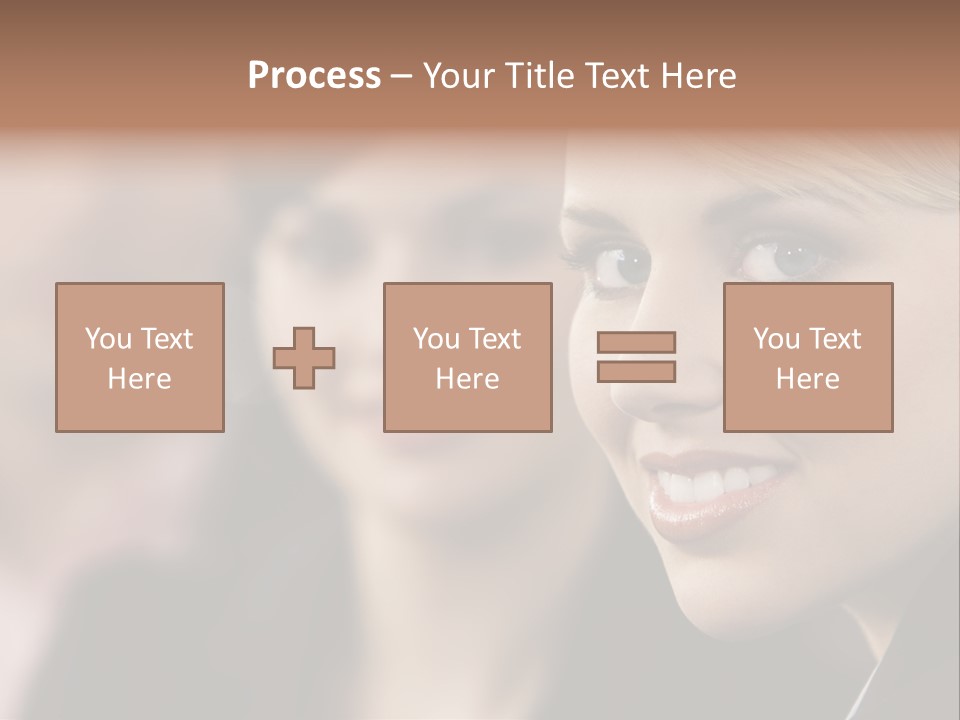 Happy Depth Of Field Focus PowerPoint Template