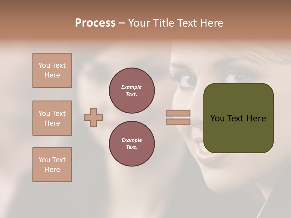 Happy Depth Of Field Focus PowerPoint Template