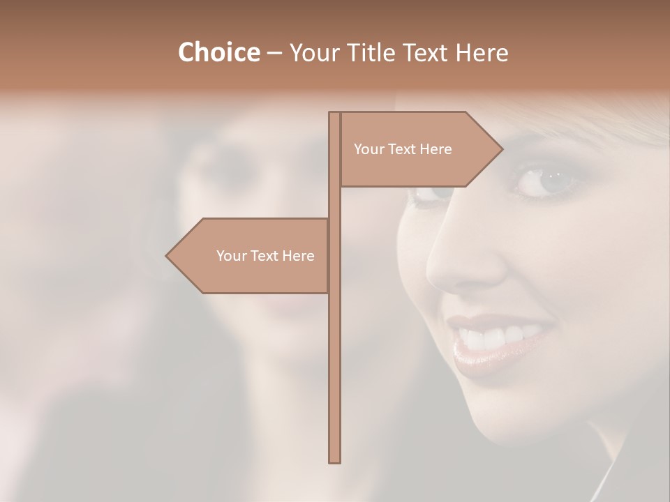 Happy Depth Of Field Focus PowerPoint Template