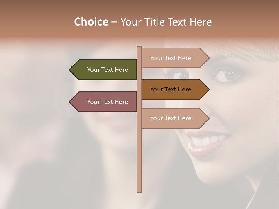 Happy Depth Of Field Focus PowerPoint Template