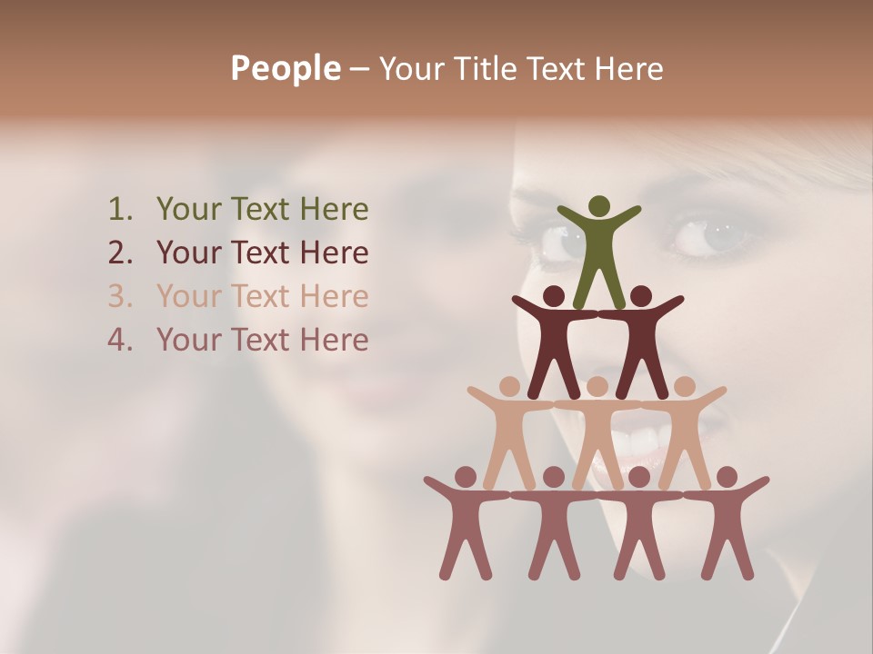 Happy Depth Of Field Focus PowerPoint Template